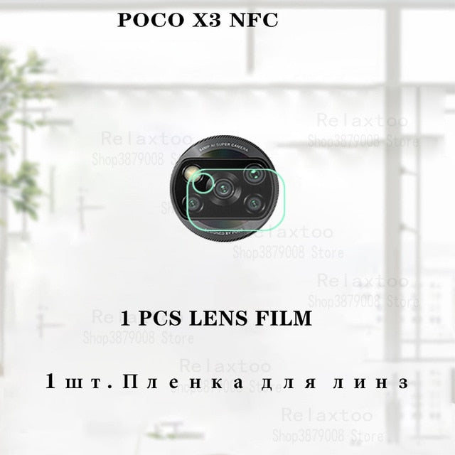 Película de hidrogel para XIAOMI POCO X3 NFC, Protector de pantalla para xiaomi pocophone x3 x 3, película trasera pocox3, película protectora para teléfono con cámara