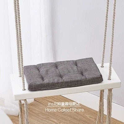 JOYLOVE INS Nordic-Style Indoor Swing Glider Children's Room Decoration Ceiling Hanging Swing Rocking Chair