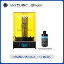 ANYCUBIC Photon Mono X 3D Printer 8.9 inch 4K Monochrome LCD UV Resin Printers 3D Printing High Speed APP Control SLA 3D Printer