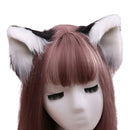 Lovely Furry Animal Beast Ears Hair Clip Anime Lolita Wolf Cat Cosplay Hairpins X7YA