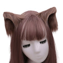 Lovely Furry Animal Beast Ears Hair Clip Anime Lolita Wolf Cat Cosplay Hairpins X7YA