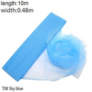 5/10 m Tüll-Hochzeits-Organza-Rolle, transparenter Kristall-Organza-Stoff für Hochzeitsdekoration, Mariage-Garn, Geburtstag, Event, Partyzubehör