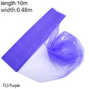 5/10 m Tüll-Hochzeits-Organza-Rolle, transparenter Kristall-Organza-Stoff für Hochzeitsdekoration, Mariage-Garn, Geburtstag, Event, Partyzubehör