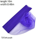 5/10 m Tüll-Hochzeits-Organza-Rolle, transparenter Kristall-Organza-Stoff für Hochzeitsdekoration, Mariage-Garn, Geburtstag, Event, Partyzubehör