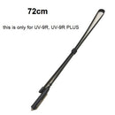 Antena táctica CS para Walkie Talkie Baofeng UV-5R UV-82 conector SMA-hembra VHF UHF 144/430Mh plegable Ham CB Radio