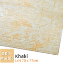 Kaguyahime 3D Wallpaper DIY Marble Sticker Waterproof Stickers Wall Papers Home decor Kids Room 3D Self-Adhesive Wallpaper Brick