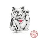 100% 925 Sterling Silver Feather Family Tree Snowflakes Boy Dangle Beads Fit Original Pandora Charms Bracelets DIY Women Jewelry