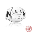 100% 925 Sterling Silver Feather Family Tree Snowflakes Boy Dangle Beads Fit Original Pandora Charms Bracelets DIY Women Jewelry