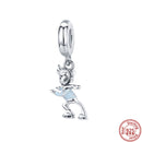 100% 925 Sterling Silver Feather Family Tree Snowflakes Boy Dangle Beads Fit Original Pandora Charms Bracelets DIY Women Jewelry