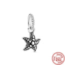 100% 925 Sterling Silver Feather Family Tree Snowflakes Boy Dangle Beads Fit Original Pandora Charms Bracelets DIY Women Jewelry