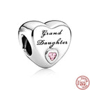 100% 925 Sterling Silver Feather Family Tree Snowflakes Boy Dangle Beads Fit Original Pandora Charms Bracelets DIY Women Jewelry