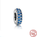 100% 925 Sterling Silver Feather Family Tree Snowflakes Boy Dangle Beads Fit Original Pandora Charms Bracelets DIY Women Jewelry