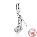 100% 925 Sterling Silver Feather Family Tree Snowflakes Boy Dangle Beads Fit Original Pandora Charms Bracelets DIY Women Jewelry