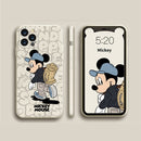 DISNEY 2021 Minnie Silicone Case for IPhone 11 Pro Xs Max iPhone SE 2020 6 6S 7 8 Plus Official Liquid Silicon 360 Full Cover