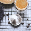 Juego al por mayor de cápsulas reutilizables de acero inoxidable compatibles con el filtro de café Nespresso Vertuo Vertuoline