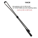 Antena táctica CS para Walkie Talkie Baofeng UV-5R UV-82 conector SMA-hembra VHF UHF 144/430Mh plegable Ham CB Radio
