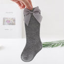 2020 Baby Girls Socks New Toddlers Girl Big Bow Knee High Long Soft Kids Socks Bowknot 100% Cotton 0-3 Years Newborn Socks