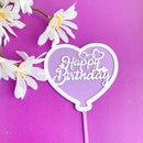 10pcs Happy Birthday Cake Toppers Cake Decoration Handmade Painted Butterfly Cake Topper For Wedding Birthday Party Baby Shower