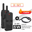 2PCS Walkie Talkie KSUN KSM3 Civil Kilometer High Power Intercom Outdoor Handheld  Mini Radio Talkie Walkie