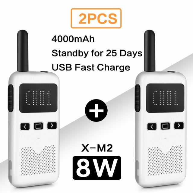 2PCS Walkie Talkie KSUN KSM3 Civil Kilometer High Power Intercom Outdoor Handheld  Mini Radio Talkie Walkie