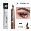 Microblading Eyebrow Pen Waterproof Fork Tip Eyebrow Tattoo Pencil Long Lasting Professional Fine Sketch Liquid Eye Brow Pencil