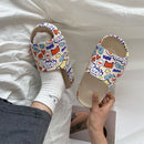 WEH slides for men Cartoons Designer Kanye West men 2020 fashion men summer men&