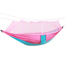 1-2 Personen 260 * 140 cm Camping Hängematte Outdoor Moskito Bug Net Tragbarer Fallschirm Nylon zum Schlafen Reisen Wandern