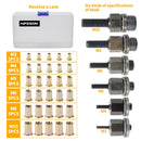 Hand Rivet Nut Gun Head nuts Simple installation Manual Riveter Rivnut Tool Accessory for Nuts M3 M4 M5 M6 M8 M10