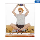 Anime Haikyuu!! Acrylic Stand Model Desk Plate Toy Double Side Figures Printed Comic Exhabition Decor Ornaments Collection