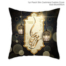 Ramadan MUBARAK Cushion Cover Eid Mubarak Decoration Islamic Muslim Party Favors Islam Gifts Eid Al Adha Ramadan Kareem 45x45cm