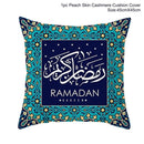 Ramadan MUBARAK Cushion Cover Eid Mubarak Decoration Islamic Muslim Party Favors Islam Gifts Eid Al Adha Ramadan Kareem 45x45cm
