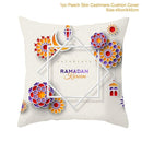 Ramadan MUBARAK Cushion Cover Eid Mubarak Decoration Islamic Muslim Party Favors Islam Gifts Eid Al Adha Ramadan Kareem 45x45cm