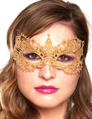 Comeondear 1 Piece Halloween Cosplay And Party Lace Eye Mask Sexy Lady Cutout Eye Mask For Masquerade Party  Fancy Dress Costume