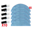 Primärer Staubfilter Seitenbürste Effizienter Hepa-Filter für ilife v5 v5s V3 V3s v5pro V50 V55 x5 Roboter-Staubsauger Teile