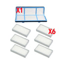 Primärer Staubfilter Seitenbürste Effizienter Hepa-Filter für ilife v5 v5s V3 V3s v5pro V50 V55 x5 Roboter-Staubsauger Teile