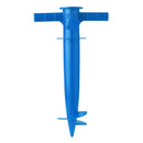Outdoor Umbrella Base Adjustable Plastic Sun Beach Patio Umbrella Sand Ground Fixing Tools Anchor Stand Spike Auger Keep Holder