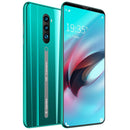 Rino3 Pro 5,8-Zoll-Bildschirm Android-Handy Lila Wassertropfen-Bildschirm Smartphone Einfarbiges Handy Coole Form Mode