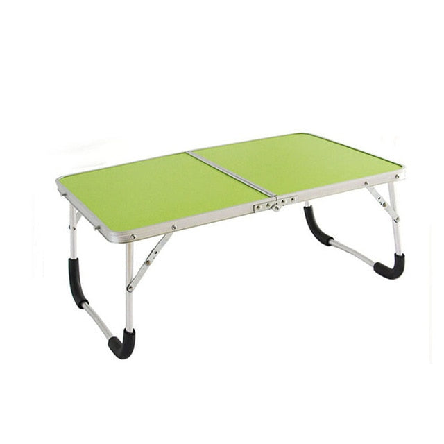 Mesa plegable para exteriores, silla para acampar, mesa de Picnic de aleación de aluminio, resistente al agua, ultraligera, duradera, mesa plegable