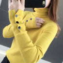 Woman Sweaters Thick Turtleneck Sweater Women's Autumn and Winter plus Size Knitwear Women's Top  Femme Chandails Pull Hiver
