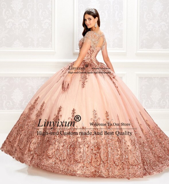 2020 Borgoña vestidos de quinceañera con apliques florales de encaje envolvente cuentas vestido de baile vestidos de quinceañera personalizados dulces 16 vestidos