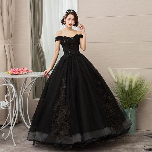 2021 New Off The Shoulder Luxury Lace Party Vestidos 15 Anos Vintage Quinceanera Dresses 4 Colors Quinceanera Gown F