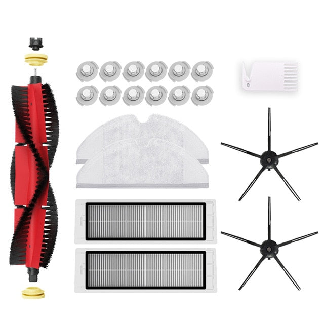 Replacement Accessories for XiaoMi for Roborock S5 Max S50 S55 S6 S6 Pure Vacuum Cleaner Parts Washable HEPA Filter Main Brush