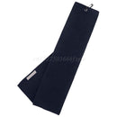 Toalla de golf Waffle de microfibra plegada de 12"×20" con mosquetón para deportes de golf, correr, yoga