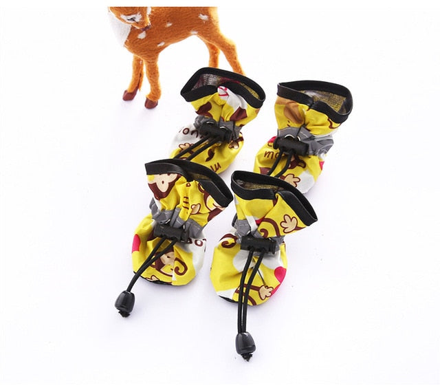 Haustier-Hundeschuhe Wasserdichte Chihuahua-Anti-Rutsch-Stiefel zapatos para perro Welpenkatzensocken botas sapato para cachorro chaussure chien
