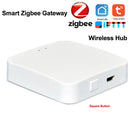 Tuya Zigbee Bridge Smart Home Zigbee Gateway Hub Control remoto dispositivos Zigbee a través de la aplicación Smart Life funciona con Alexa Google Home