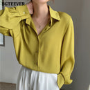 BGTEEVER Office Ladies Striped Women Blouses Tops Full Sleeve Loose Women Shirts Elegant Spring Blusas Mujer 2021
