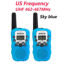 RETEVIS RT388 Walkie Talkie Children Walkie-talkies 2 pcs Two-Way Radio Station PMR Birthday Gift/Family Use/Camping 100-800M