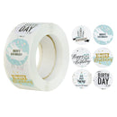 Gift Sealing Stickers 500pcs Thank you Love Design Diary Scrapbooking Stickers Festival Birthday Party Gift Decorations Labels