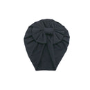 Diadema para bebé, sombrero con estampado de lazo, turbante elástico de algodón, diadema para cabeza infantil, gorro, gorro para niña, accesorios para el cabello para bebé