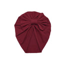 Diadema para bebé, sombrero con estampado de lazo, turbante elástico de algodón, diadema para cabeza infantil, gorro, gorro para niña, accesorios para el cabello para bebé
